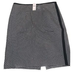 White House Black Market Checkered Pencil Skirt